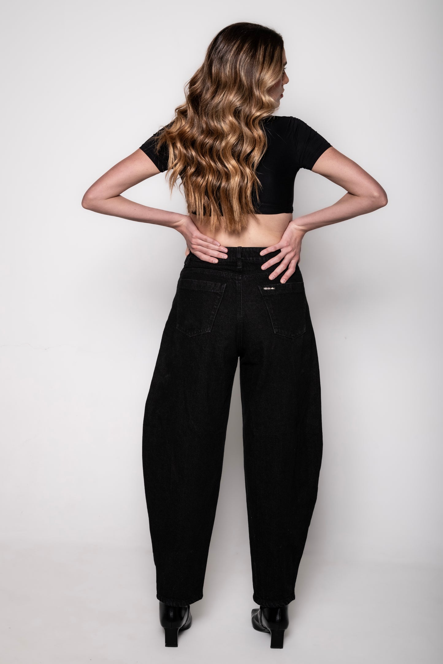 Denim Balloon Jean Dark