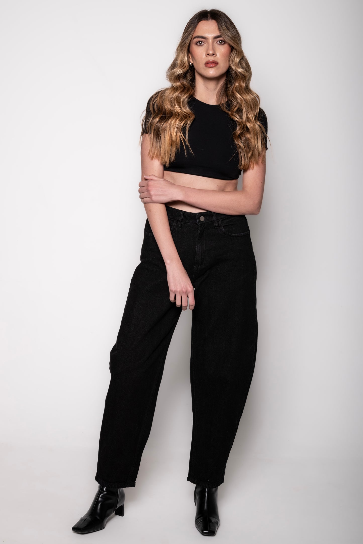 Denim Balloon Jean Dark