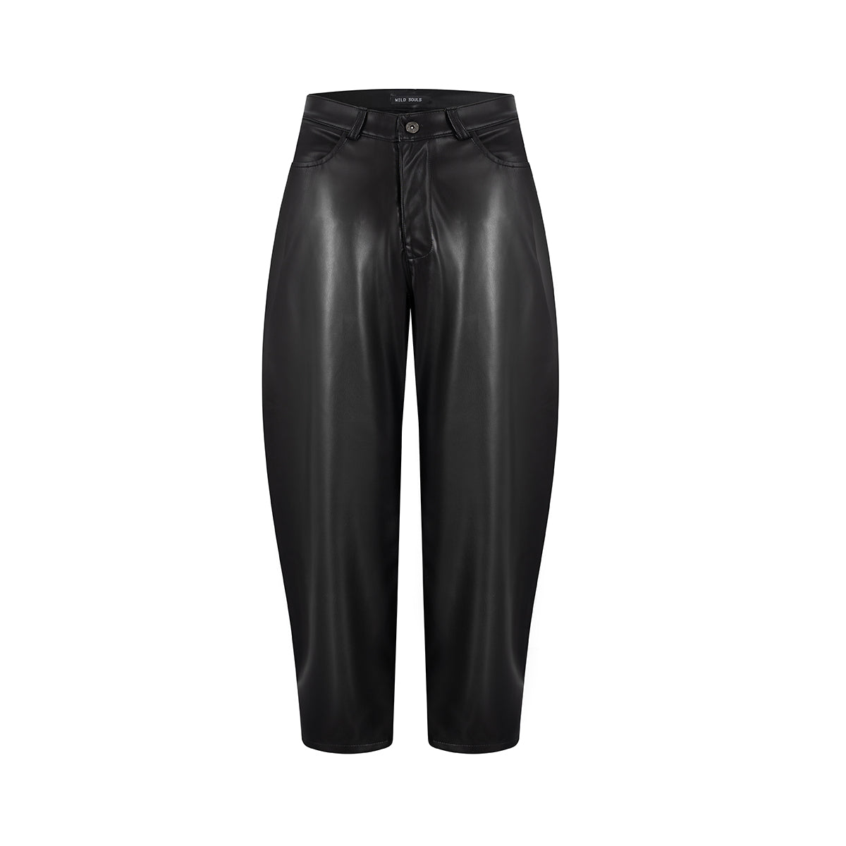 Faux Leather Balloon Pant