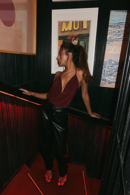 Alexa Top in Red Wine