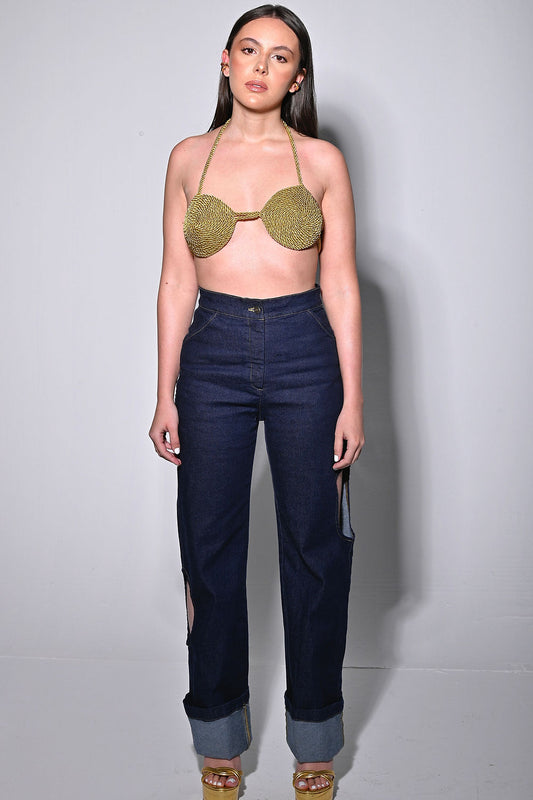 Euforia Top in Gold