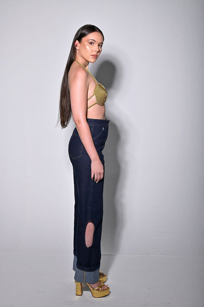Euforia Top in Gold